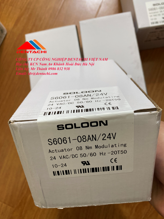 Rotary Damper Actuator S6061-08AN/I/24V